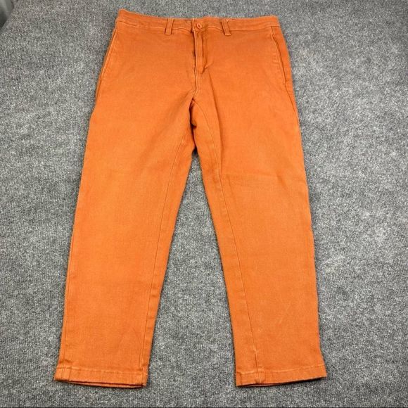 BANKS JOURNAL ORANGE TROUSERS size 32 - Picture 1 of 10